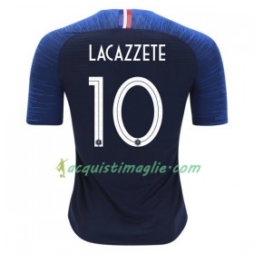 Divisa di Calcio Francia Lacazzete 10 Prima Mondiali 2018